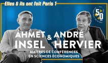 Elles & ils ont fait Paris 1 - Ahmet Insel & André Hervier